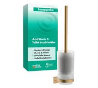 hansgrohe AddStoris S escobillero montaje en pared, 41782140, Color: Bronce cepillado