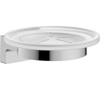 hansgrohe AddStoris S - jabonera, Soporte de jabón para Montaje Mural, fijación Oculta, Accesorios de baño, Cromo, 41766000