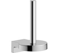 hansgrohe AddStoris S - portarrollos de Repuesto, portarollos de Papel higiénico para Montaje en Pared, fijación Oculta, Accesorios de baño, Cromo, 41786000