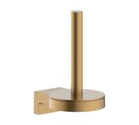 hansgrohe AddStoris S - portarrollos de Repuesto, portarollos de Papel higiénico para Montaje en Pared, fijación Oculta, Accesorios de baño, Bronze Cepillado, 41786140