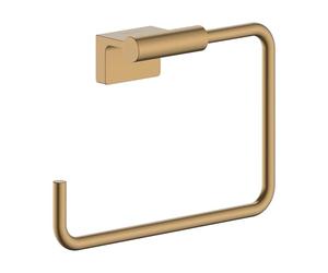 hansgrohe AddStoris S - toallero de baño, toallero de aro, para Montaje en Pared, fijación Oculta, Accesorios de baño, Bronze Cepillado, 41784140