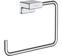 hansgrohe AddStoris Toallero de baño de aro, cromo, 41754000