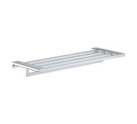 hansgrohe AddStoris Toallero de baño con repisa, cromo, 41751000