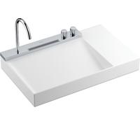 Hansgrohe Avalegra lavabo con grifo 78x47.5 cm rectangular clásico-empotrado blanco 22473000