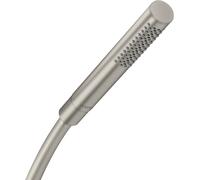 hansgrohe AXOR 1-jet ducha de mano de varilla, 10531800, color: acero inoxida...
