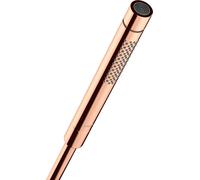 hansgrohe AXOR 2-jet ducha de mano de varilla, 28532300, color: oro rojo pulido