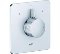 hansgrohe AXOR Citterio C mezclador empotrado para 2 consumidores, Corte cúbico, 49451000, Color: cromado