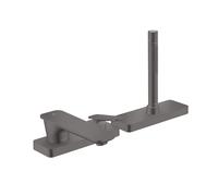 hansgrohe AXOR Citterio C Mezclador monomando de 3 agujeros para bañera con sBox, 2 consumidores, 49430340, Color: Cromo negro cepillado