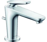 hansgrohe AXOR Citterio C Mezclador monomando de lavabo 90, con CoolStart para lavamanos y juego de desagüe, 49010000, Color: cromado
