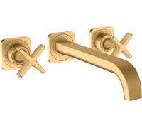 hansgrohe AXOR Citterio E Grifo de lavabo de 3 agujeros modelo empotrado con ...