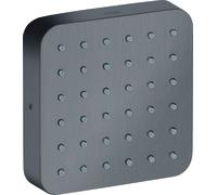 hansgrohe AXOR Citterio E módulo de ducha empotrado 12 x 12, 36822340, Color: Cromo negro cepillado