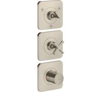 hansgrohe AXOR Citterio E módulo termostático 38 x 12 modelo empotrado para 3