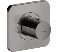 hansgrohe AXOR Citterio E Módulo termostato empotrado 12 x 12, 36702330, Color: Cromo negro pulido