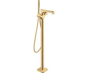 hansgrohe AXOR Citterio E Termostato de bañera de pie, 36416250, Color: Brushed Gold Optic