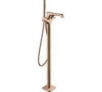 hansgrohe AXOR Citterio E Termostato de bañera de pie, 36416300, Color: Oro rojo pulido