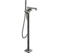 hansgrohe AXOR Citterio E Termostato de bañera de pie, 36416330, Color: Cromo negro pulido