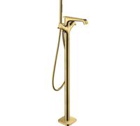 hansgrohe AXOR Citterio E Termostato de bañera de pie, 36416990, Color: Óptica Oro Pulido