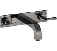 hansgrohe AXOR Citterio grifo de lavabo empotrado de 3 orificios, salida 222 mm,