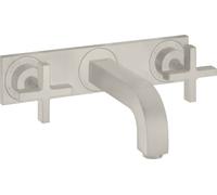 hansgrohe AXOR Citterio grifo de lavabo empotrado de 3 orificios, salida 226 mm,