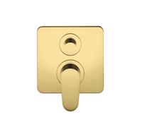 hansgrohe AXOR Citterio M Mezclador monomando de baño empotrado, 34425990, Color: Óptica Oro Pulido