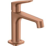 hansgrohe AXOR Citterio M Mezclador monomando de lavabo sin desagüe, 34017310, Color: Oro rojo cepillado