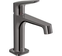hansgrohe AXOR Citterio M Mezclador monomando de lavabo sin desagüe, 34017330, Color: Cromo negro pulido