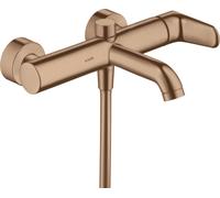 hansgrohe AXOR Citterio M Mezclador monomando de superficie para bañera DN 15, 34420310, Color: Oro rojo cepillado