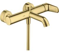 hansgrohe AXOR Citterio M Mezclador monomando de superficie para bañera DN 15, 34420950, Color: Latón cepillado