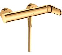 hansgrohe AXOR Citterio M Mezclador monomando de superficie para ducha DN 15, 34620990, Color: Óptica Oro Pulido