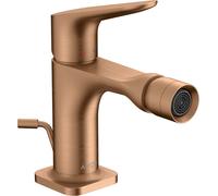 hansgrohe AXOR Citterio M Mezclador monomando para bidé DN 15, 34210140, Color: Bronce cepillado
