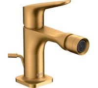 hansgrohe AXOR Citterio M Mezclador monomando para bidé DN 15, 34210250, Color: Óptica de oro cepillado