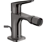 hansgrohe AXOR Citterio M Mezclador monomando para bidé DN 15, 34210330, Color: Cromo negro pulido