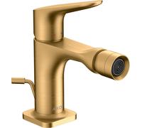 hansgrohe AXOR Citterio M Mezclador monomando para bidé DN 15, 34210950, Color: Latón cepillado