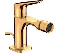 hansgrohe AXOR Citterio M Mezclador monomando para bidé DN 15, 34210990, Color: Óptica Oro Pulido