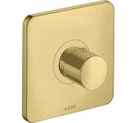 hansgrohe AXOR Citterio M Termostato empotrado, 34715950, Color: Latón cepillado
