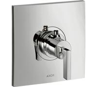 hansgrohe AXOR Citterio Termostato 59 l/min Flujo alto empotrado, mango de palanca, 39711000, Color: cromado