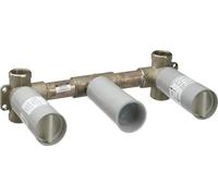 hansgrohe AXOR Cuerpo base para grifo de lavabo empotrado de 3 orificios para