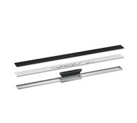 hansgrohe AXOR Desagüe juego completo canal de desagüe, 1000mm, 42523670, Color: Negro Mate