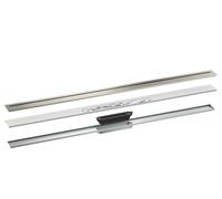 hansgrohe AXOR Desagüe juego completo canal de desagüe, 1200mm, 42524800, Color: Óptica de acero inoxidable