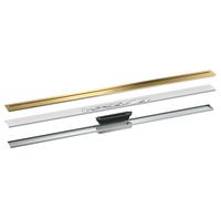 hansgrohe AXOR Desagüe juego completo canal de desagüe, 1200mm, 42524990, Color: Óptica Oro Pulido