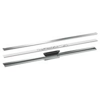 hansgrohe AXOR Desagüe juego completo canal de desagüe, 1200mmpara montaje en pared, 42529000, Color: cromado