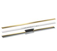 hansgrohe AXOR Desagüe juego completo canal de desagüe, 1200mmpara montaje en pared, 42529990, Color: Óptica Oro Pulido