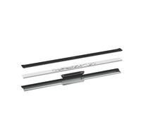 hansgrohe AXOR Desagüe juego completo canal de desagüe, 900mmpara montaje en pared, 42527670, Color: Negro Mate