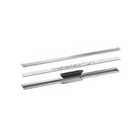 hansgrohe AXOR Desagüe juego completo canal de desagüe, 900mmpara montaje en pared, 42527800, Color: Óptica de acero inoxidable