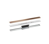 hansgrohe AXOR Drain set acabado canalón, 800 mm, 42521310, color: Brushed Red