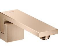 hansgrohe AXOR Edge entrada de bañera, corte de diamante, 46411300, color: Po...
