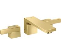 hansgrohe AXOR Edge grifo de lavabo empotrado de 3 orificios, montaje en pare...