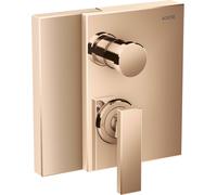 hansgrohe AXOR Edge mezclador monomando de bañera empotrado con integrado