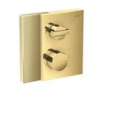 hansgrohe AXOR Edge termostato empotrado con válvula de cierre y cambio,