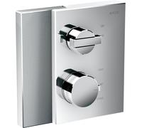 hansgrohe AXOR Edge termostato modelo empotrado con válvula de cierre,